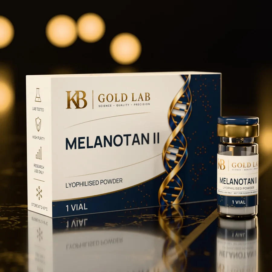 KB GOLD LAB MELANOTAN II packaging